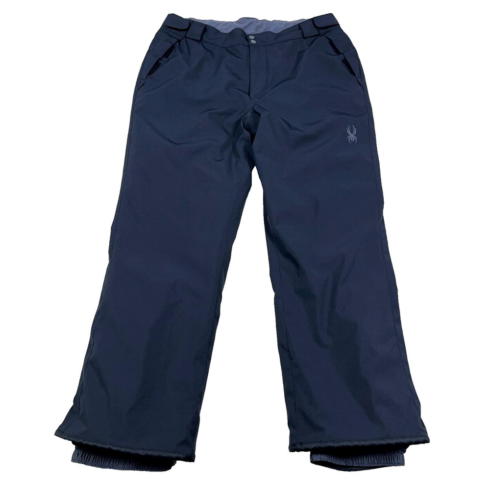 Spyder Ski Pants Mens XXL 2XL Black Waterproof Outdoor Hiking Insulated Adult